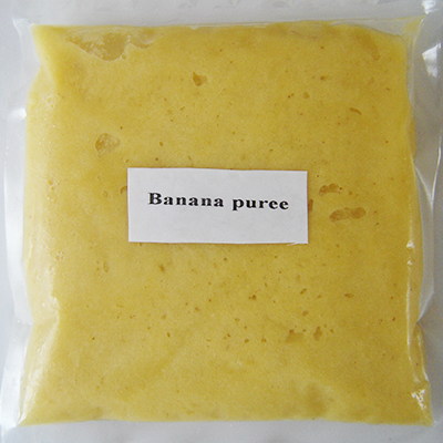 High Quality Frozen Banana Puree
