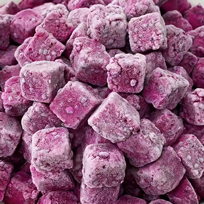 Frozen  Diced Dragon Fruit