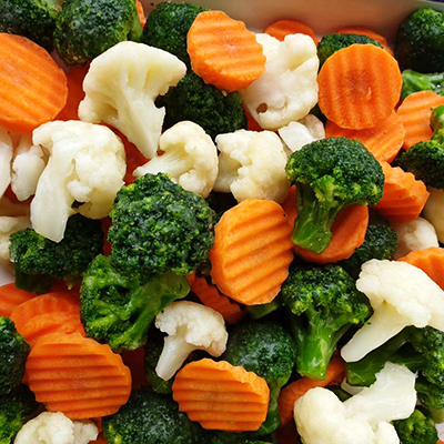 Frozen  California Mixed Vegetables （Carrot Cauliflower Broccoli Florets）