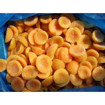 New Season IQF Apricot Halves Kate Variety