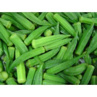 New Season IQF Whole Okra With Ends